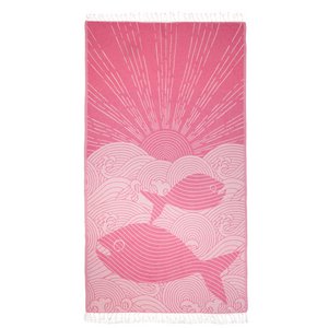 Anemos Roze Vis Peshtemal – 100x180 cm/39x70 inch