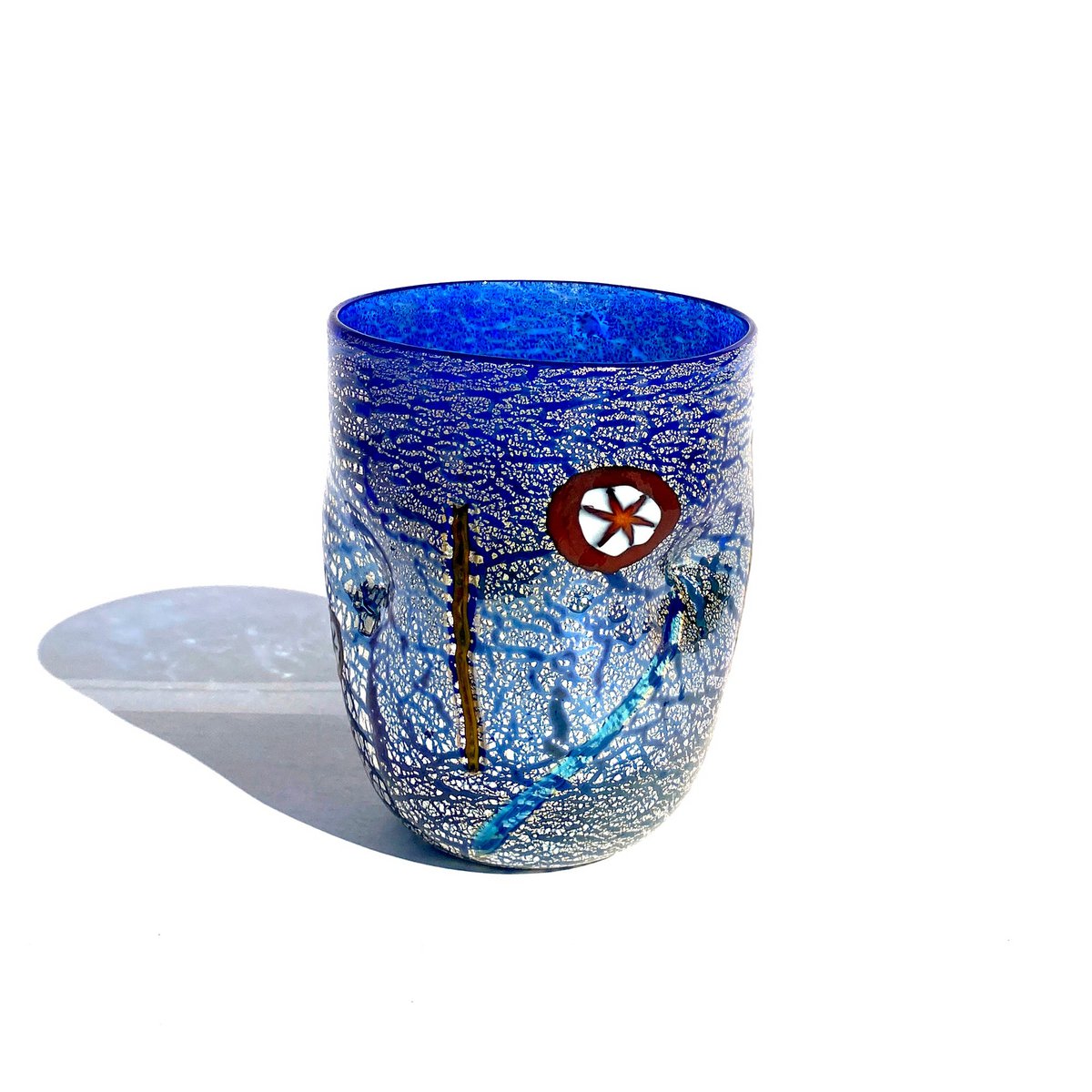 Giorgione -briller i Murano Glass, lavet på øen Murano, sprængt og håndlavet af Masters Vetrai - Special Edition - 350 ml.