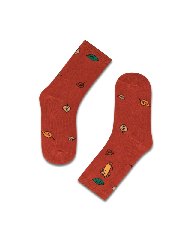 koaa – Die Maus “Herbst” – Easy Socks brown