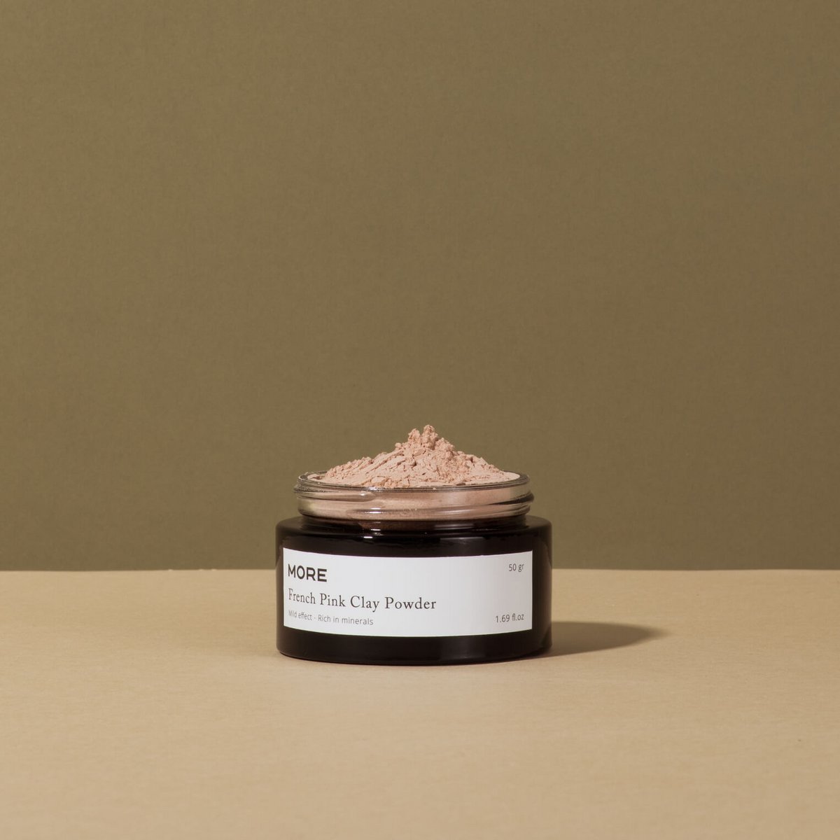 French Pink Clay Powder 100% natural