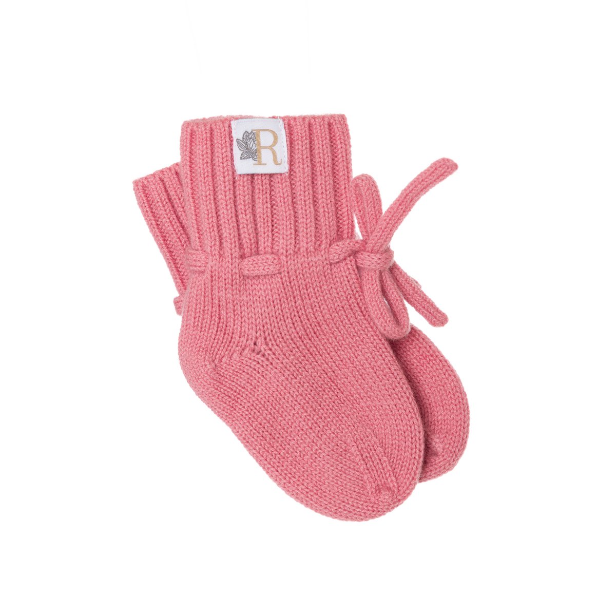 Rosini slippers merino wool - old pink