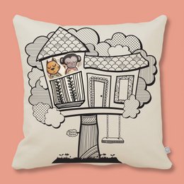 Interaktiv organisk bomuldspudebetrækning - Treehouse