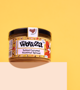 Wowza Gezouten Karamel Hazelnootpasta