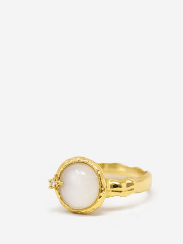Ad Astra Moonstone Ring