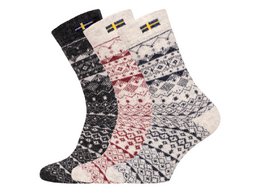 A few 80% wool socks Sweden flag scandinavian
