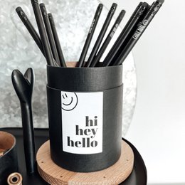 Confezione regalo ciao ehi ciao | Portapenne con coperchio