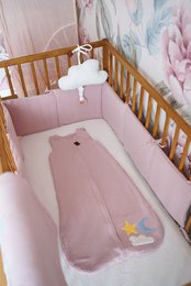 Hi Little One - Mousseline 2 couches Day & Night Moutarde
