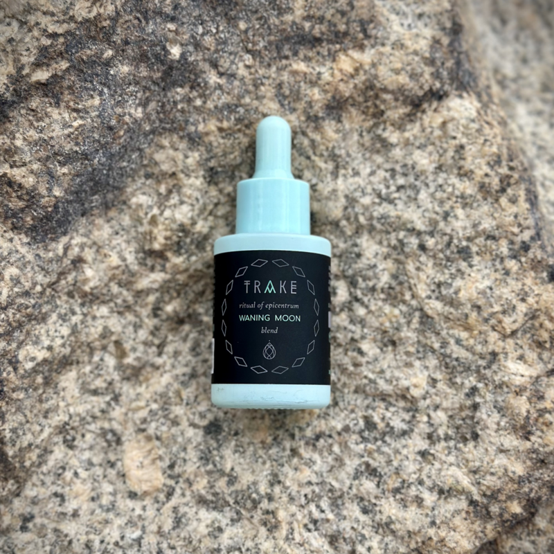 Waning Moon Ritual Oil – Pink Pepper, Tea Tree, Frankincense & Grapefruit – Emotional Release, Clean Beauty, Vegan - 30 ml 