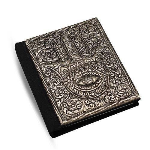 Dagboek Met Metalen Handje van Fatima 7x10cm