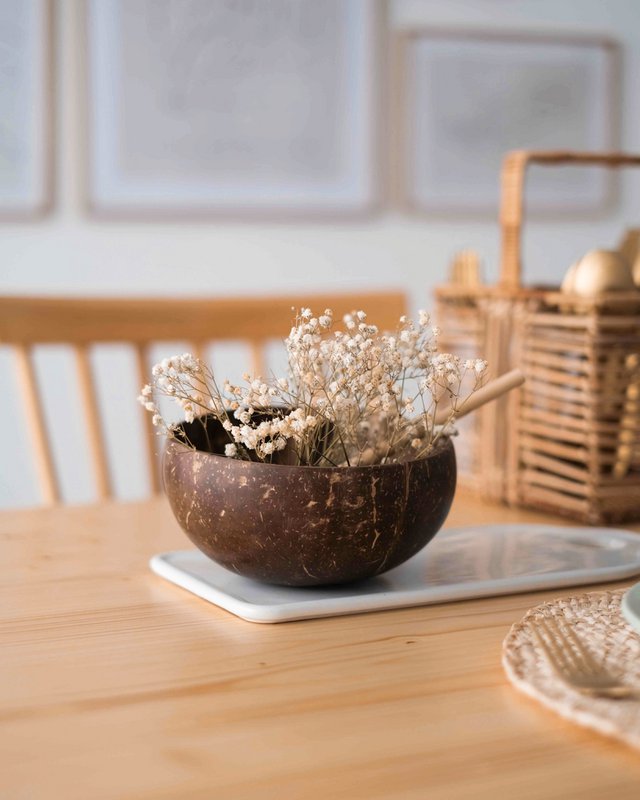 Father's Day Large Gift Pack Coconut Bowls | 2 bowls + 2 spoons