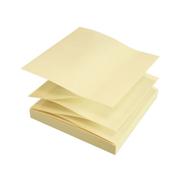 Info notes 75x75mm Z-Notes ass, nature, doos 12 blokken