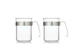 Barista & Co - Coffee Cup Set på 2 stykker 200 ml - sølv