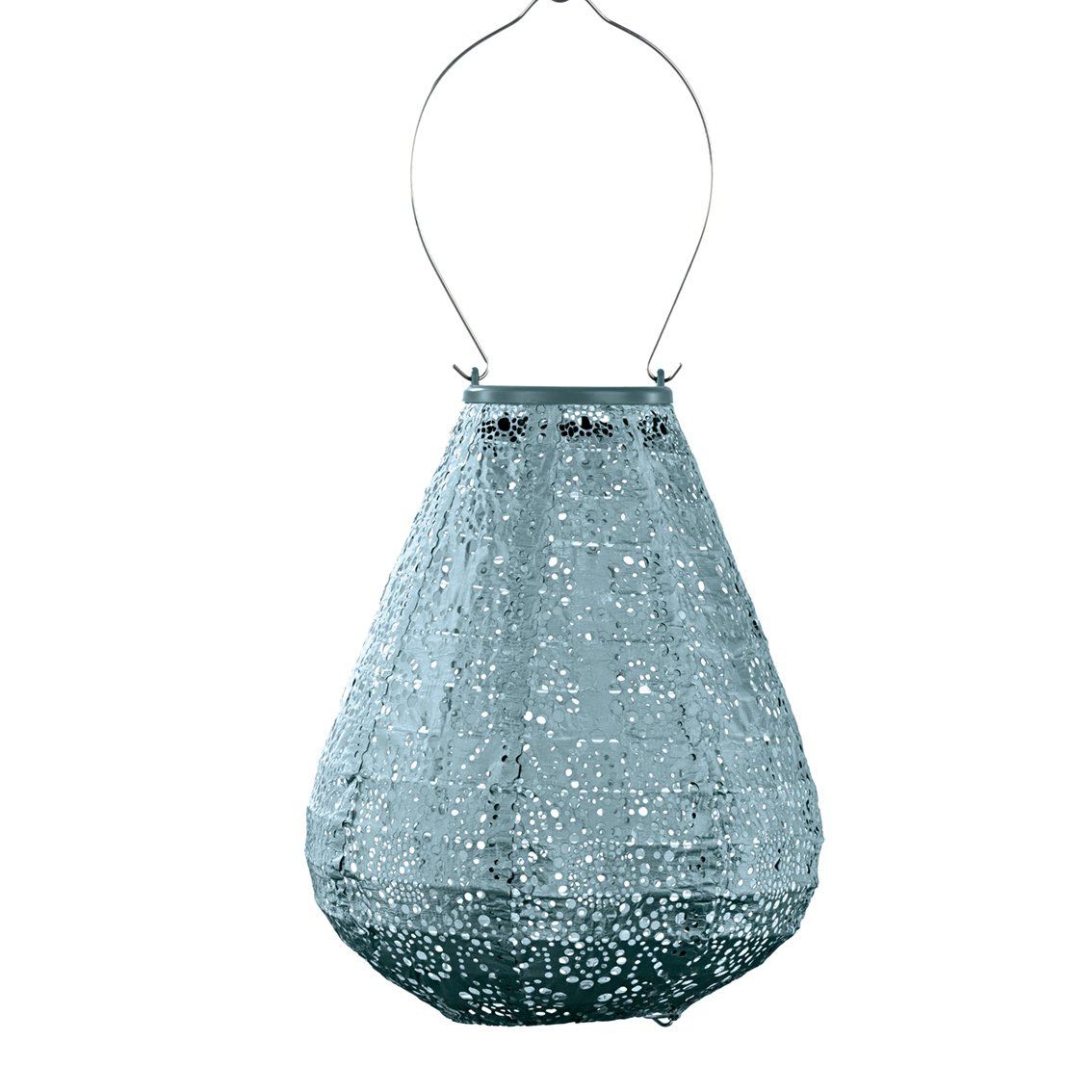 Lumiz Solar Lampion Fiore Tulip - 20 cm - Gray blue