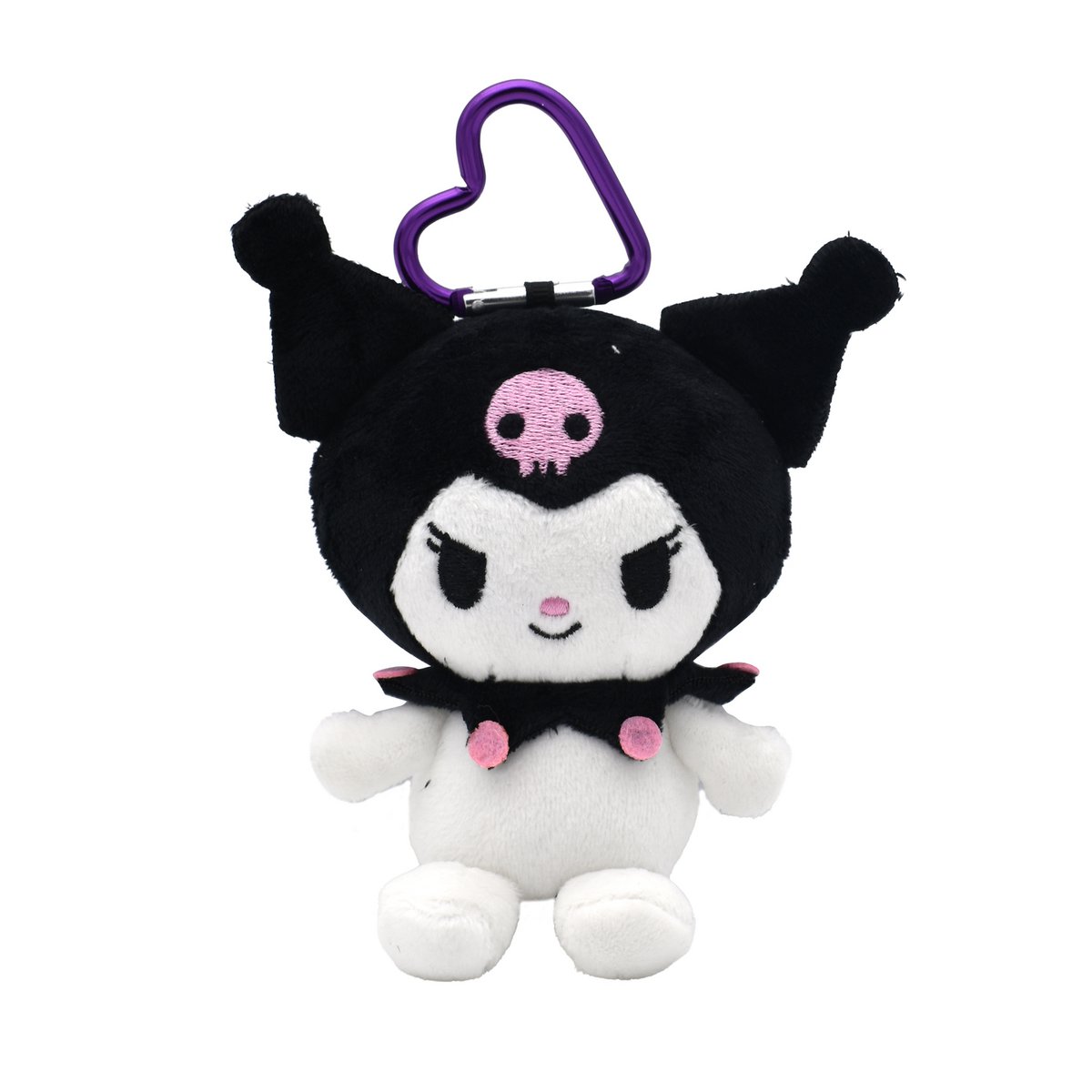 3D Kuromi Schlüsselanhänger mit Karabiner