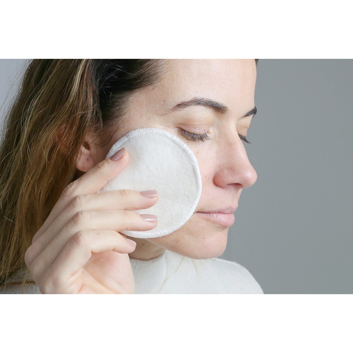 Reusable Makeup Remover Pads Set x 12 | Organic Cotton