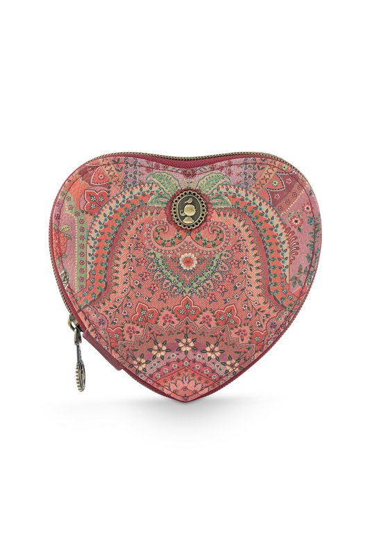 Carmel Jewellery Box Jabali Red 16x5x15cm
