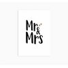 Ansichtkaart || Mr & Mrs