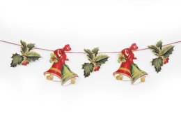 Mamelok R53 Holly and Bells Garland
