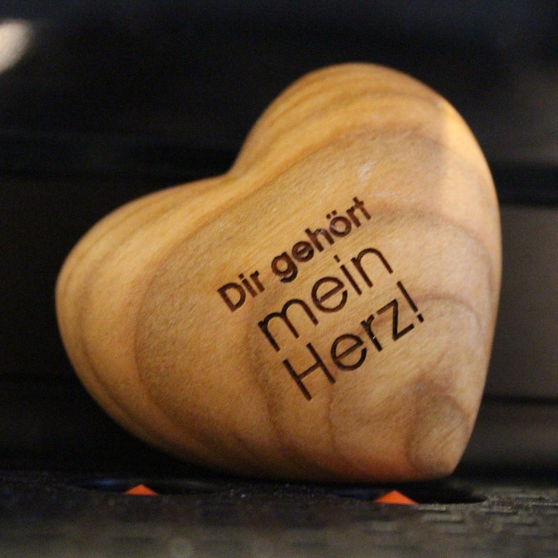 Thankgoods houten hart Mijn hart is van jou!