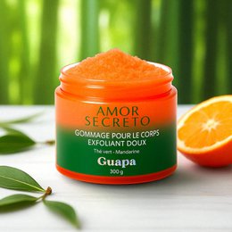 GUAPA Gentle Exfoliating Body Scrub - Grøn te/mandarin