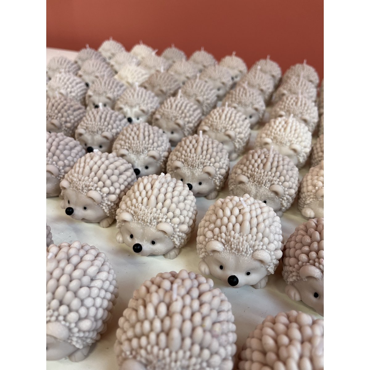 Hedgehog candle