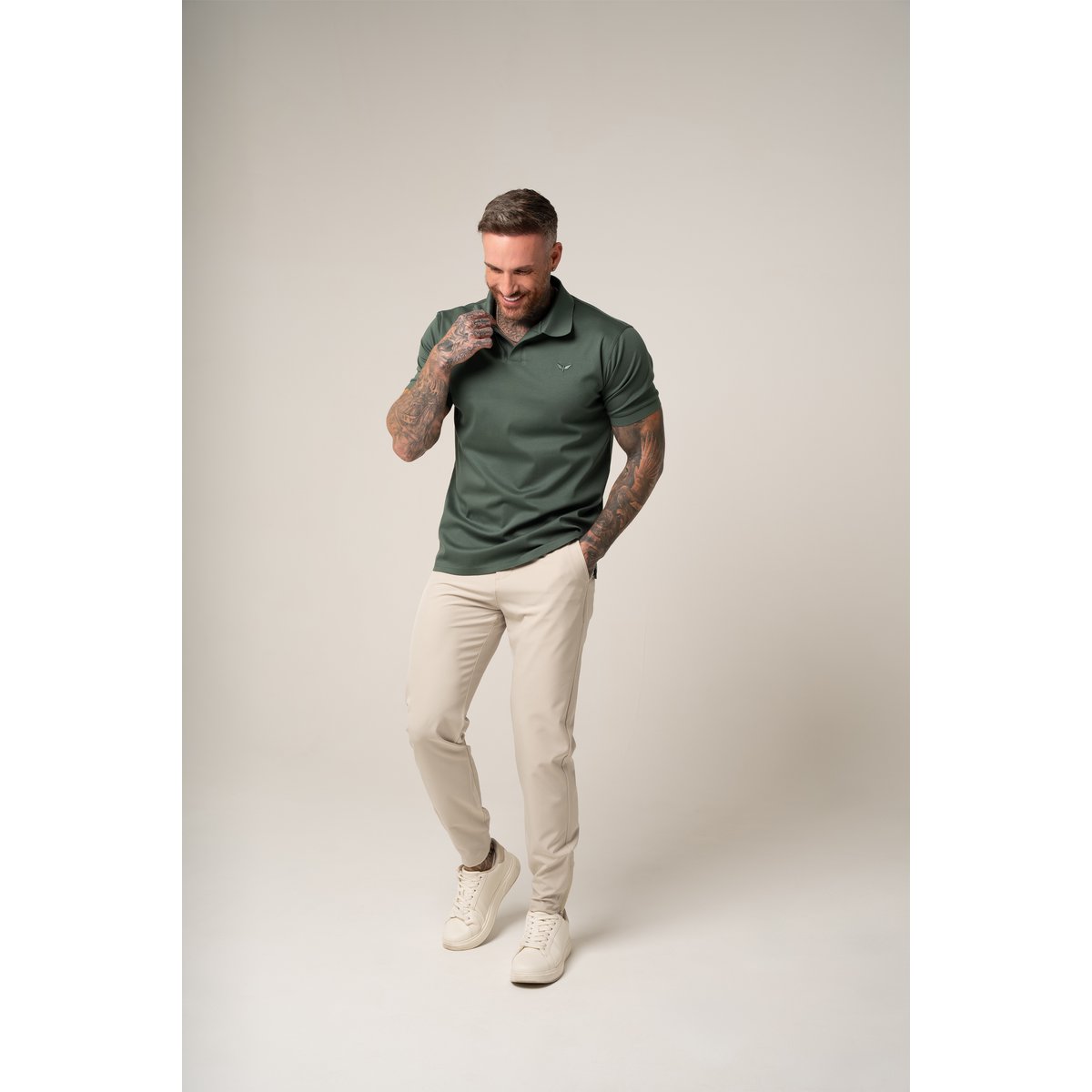 Pima Polo | Verde Oliva