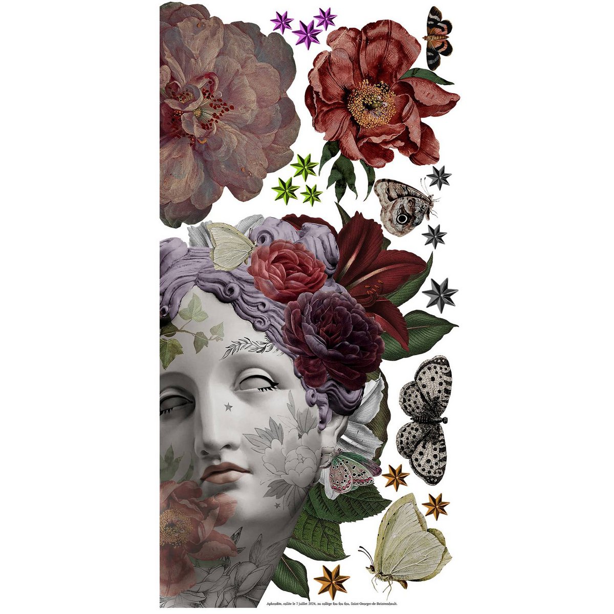 STREET ART COLLAGE APHRODITE