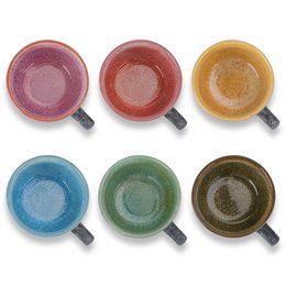 Cappuccinotassen Set Las Palmitas 6er Set 190 ml