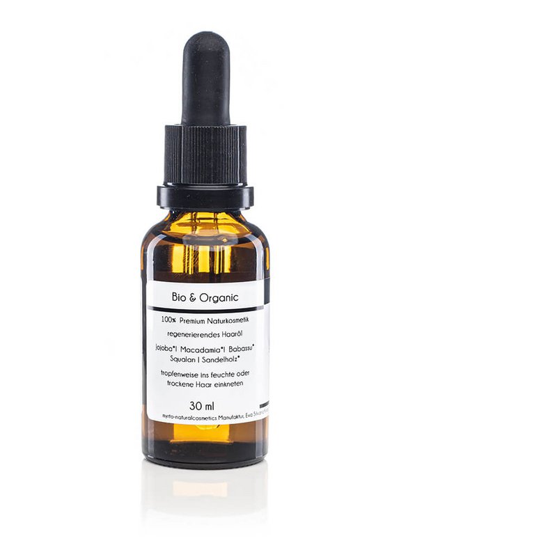 myrto Bio Antistatic Hair Oil - anti-frizz hair oil for fine hair