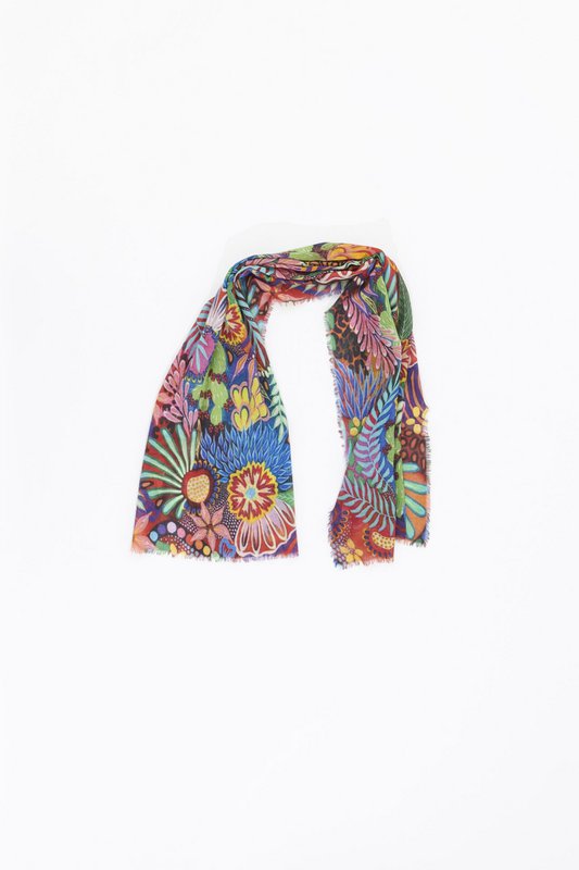 Scarf Wool - Otra Cosa - Fantastic Flowers - 4757