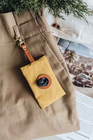 DOG POOP BAG HOLDER. NOI