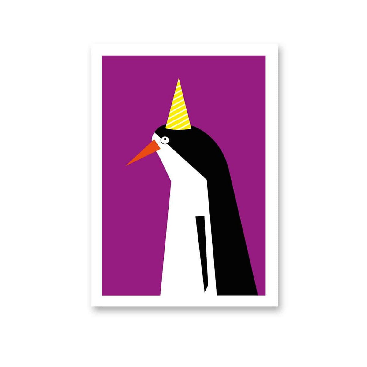 PINGUIN PARTY | FSC® postcards | Dutch Design