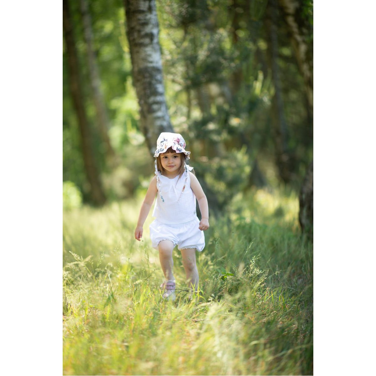 SORREL WHITE children's shorts