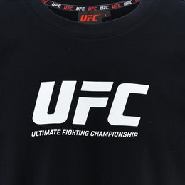 UFC officieel zwart T-shirt voor heren – collectie 2025/2026 – sport, training en streetwear – maten S tot XXL
