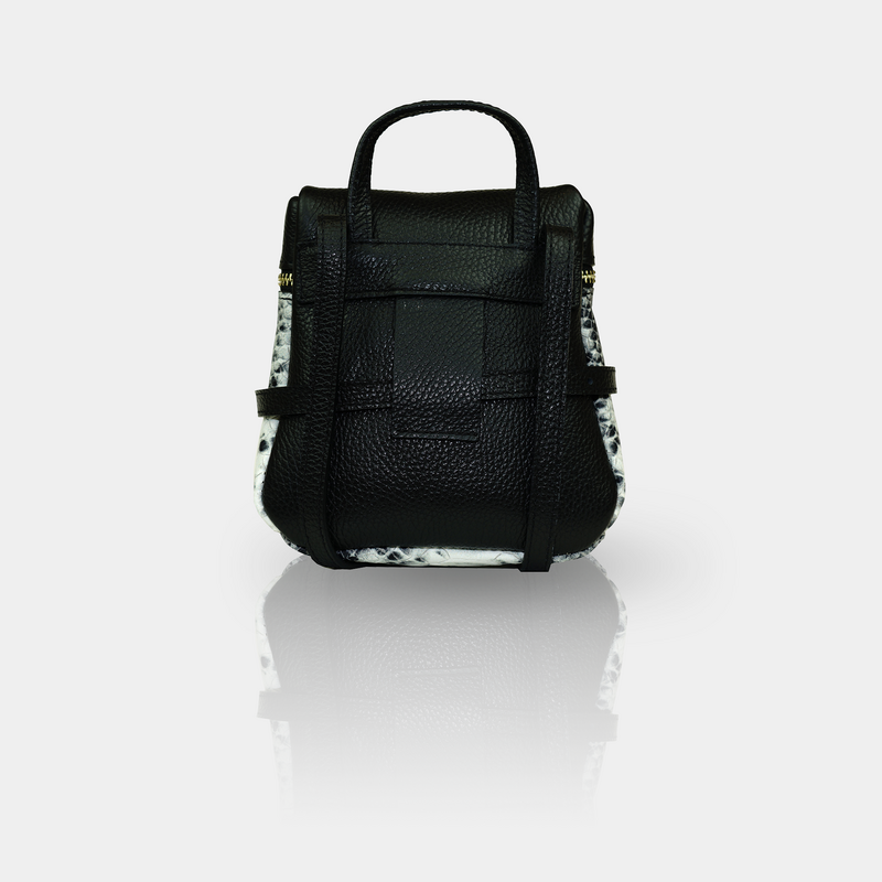Bolso bandolera / mochila de piel ''JERSEY''