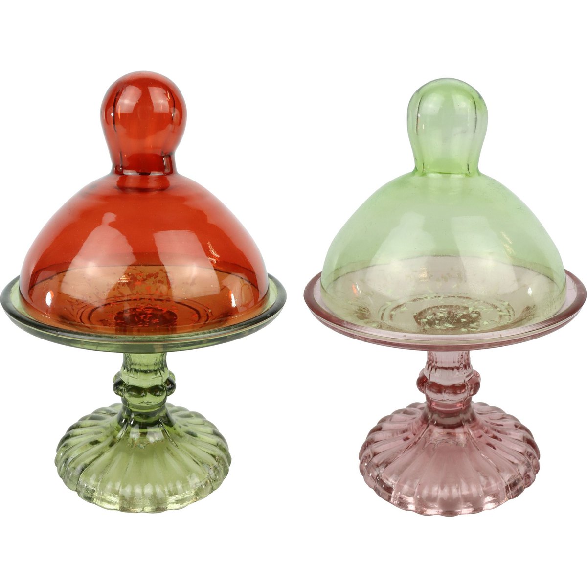 CLOCHES EN VERRE CANTINA ENSEMBLE 2 PIÈCES (HOFF7568)