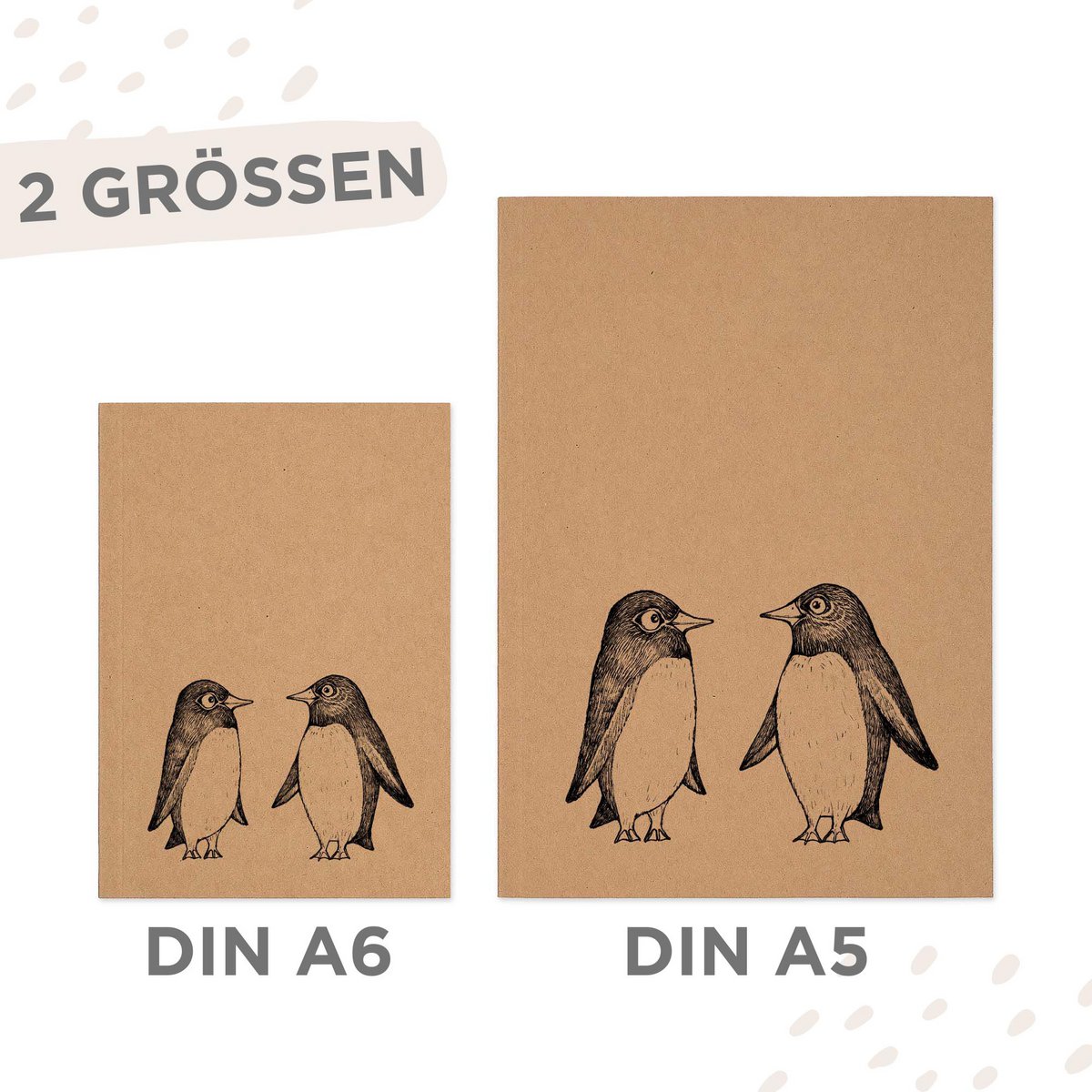 Carnet - Pingouin Love Story