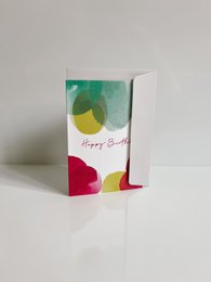 Biglietto pieghevole "Buon compleanno"