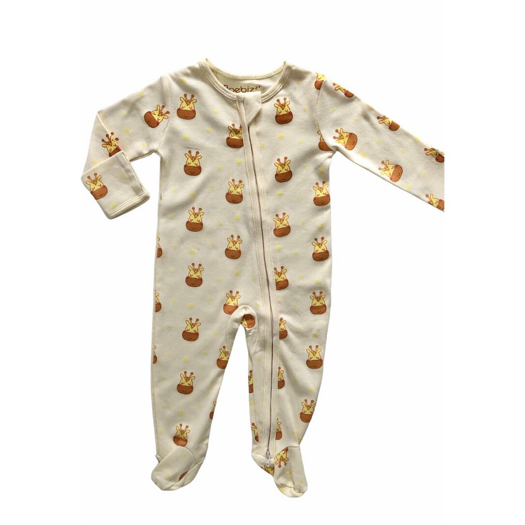 Giraf-pyjama met rits