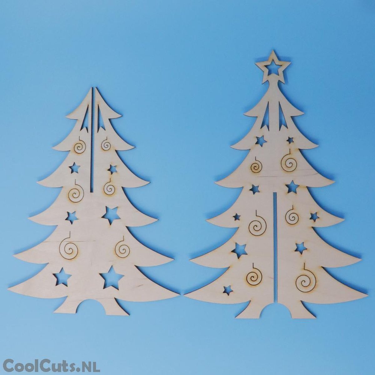 Sapin de Noël en bois 33cm