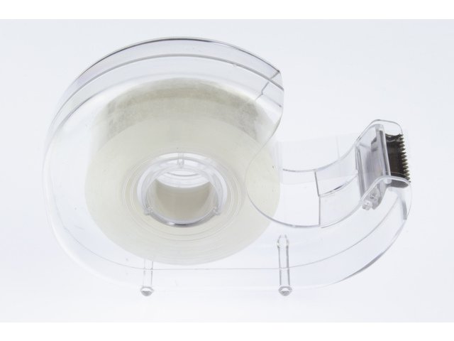 Plakbandhouder Kangaro kern 25mm transparant met plakband 19mmx33m