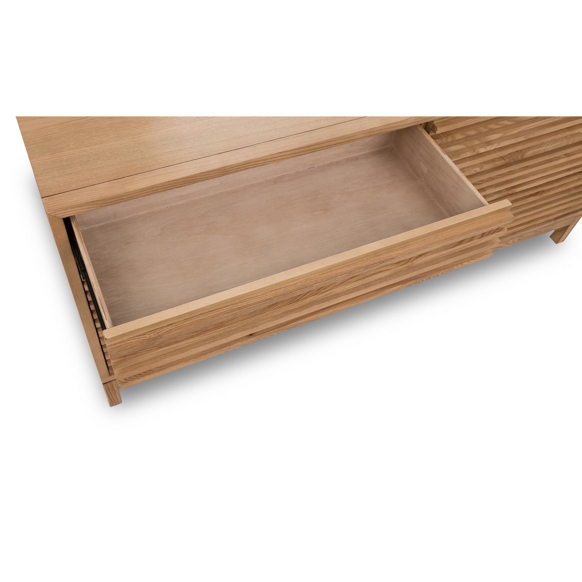 Tanner essenhouten dressoir met zes laden in vlas