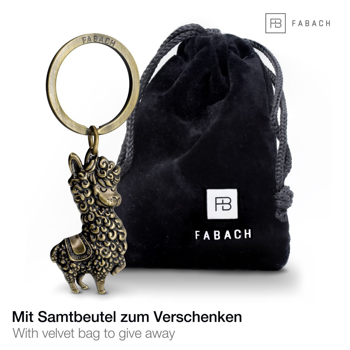 "No Drama Llama" Llama sleutelhanger - Cool Llama/Alpaca hanger - Lucky Charm en cadeau voor lamaliefhebbers