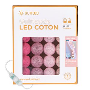 Princess Classic LED-USB-Baumwollkugel-Lichtgirlande