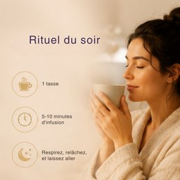 Té de hierbas orgánico sin cafeína – Gratis como infusiones de bienestar y aire para relajarse - Ideal por la noche - Ingredientes naturales de calidad