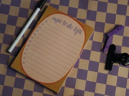 Notebook - My to do listen