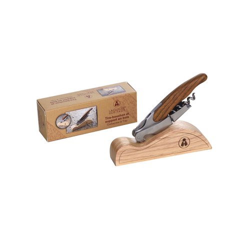 Corkscrew and wooden support LAGUIOLE HERITAGE