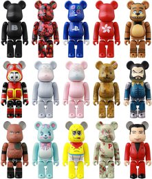 100% Bearbrick Blindbox serie 48 fra Medicom Toys