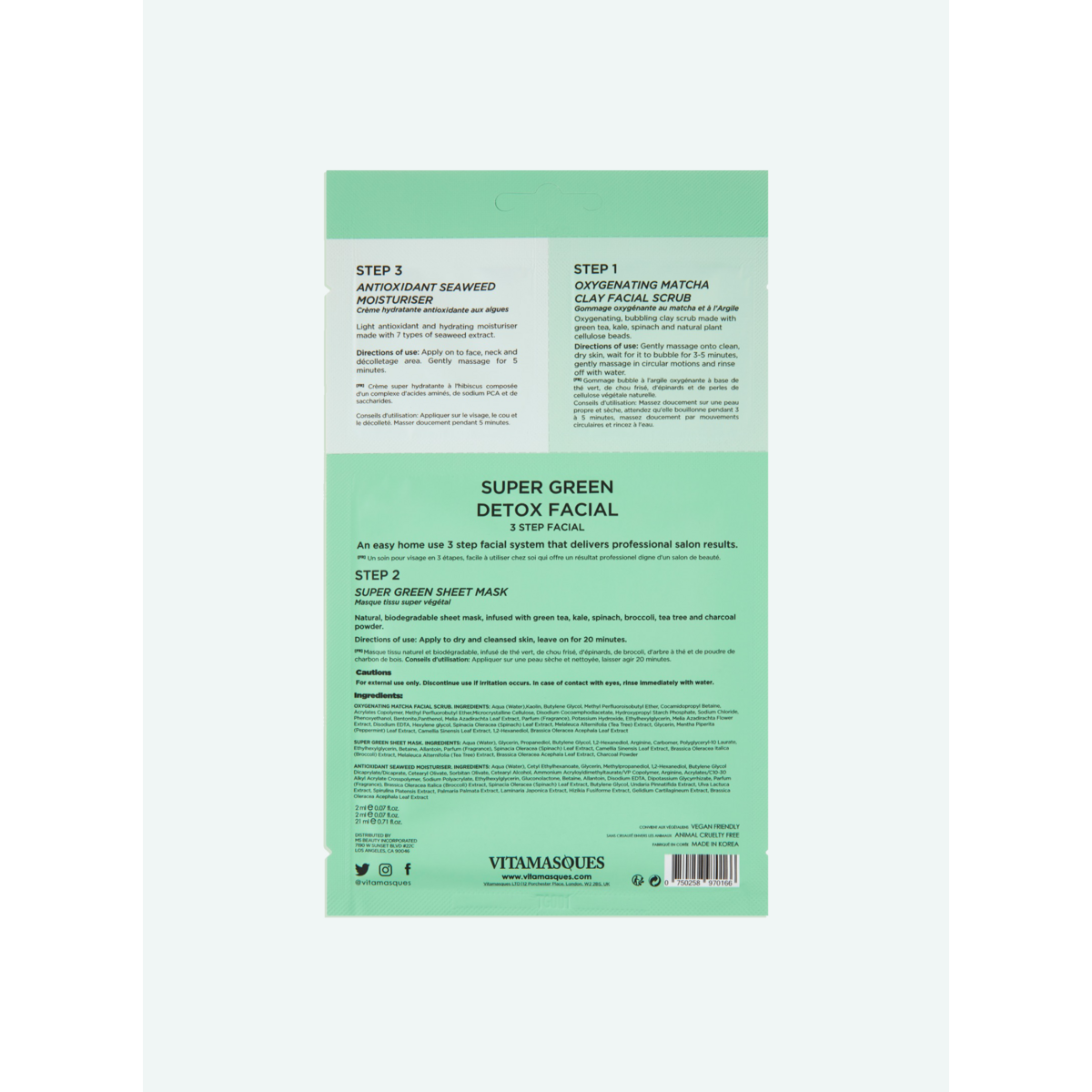 Soin du visage Super Green Detox