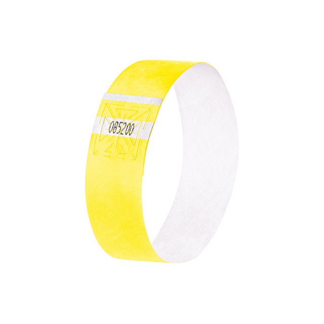 Braccialetti per eventi Sigel super soft 255x25mm giallo fluo 120 pz